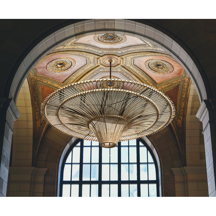 Bay Isle Home Dyersburg 1 Light Geometric Pendant Wayfair.co.uk